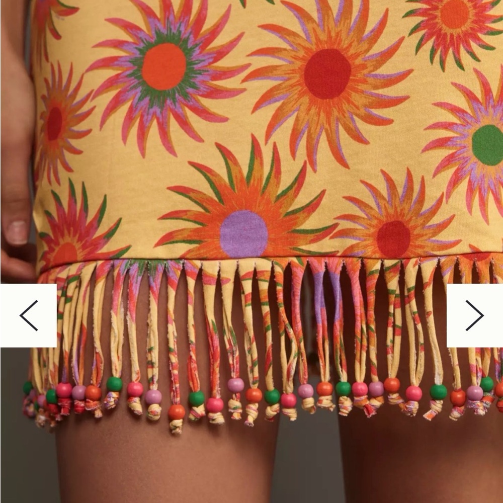 Farm Rio Slim Fringe Mini Dress - Picture 2 of 8